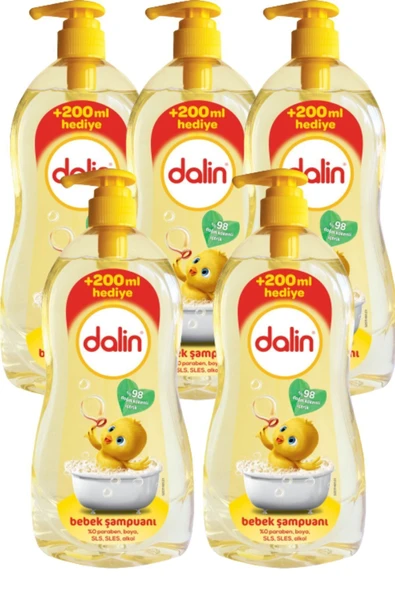 Dalin ŞAMPUAN 900ML 5 ADET - Resim 2