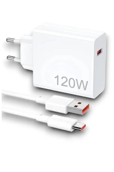 gunkes Type-c 120(WATT) Ultra Hızlı Şarj Aleti Adaptör Kablo Set avda ürün görseli 1