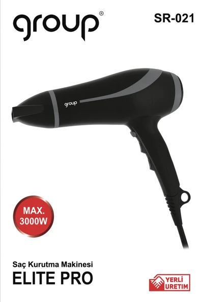 MAJESTE Group Fön Makinesi Elite Pro Seri 3000W Isı Ve Hız Ayarlı ürün görseli 1
