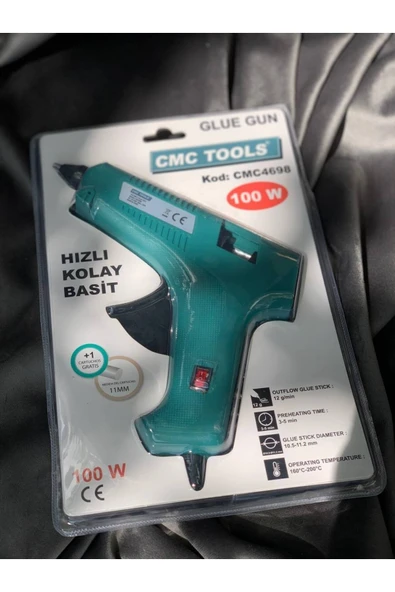 CMC Tools Silikon Tabancası 100 W Kalın Mum - Resim 2