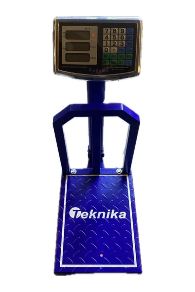 Teknika 150Kğ/20Gr Hassasiyetli Korumalı Şarjlı Elektronik Terazi Baskül 30X40 Tabla Ölçü ürün görseli 1
