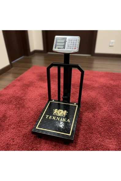 Teknika 300 Kg Dijital Terazi Tartı Kantar Baskül Hesaplamalı Hassasiyet 50 Gram Gövde 40 x 50 CM ürün görseli 1