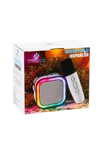 Prozone Karaoke Mikrofonlu Bluetooth Hoparlör - Resim 4