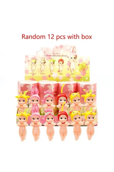 FİOPLUS Sonny Angel Cherry Blossom Serisi Sürpriz Oyuncak Figürü, Yapışkanlı Mini Figür, Telefon Aksesuarı ürün görseli 1