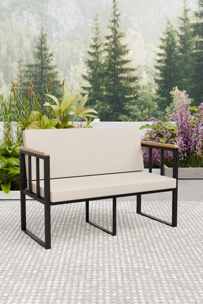 Wood House RETRO TEKLİ KOLTUK (BEJ) ürün görseli 1