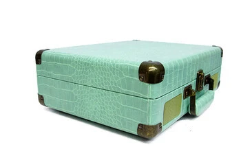 Crownwell Turntable Suitcase CR Series YEŞİL - Resim 2
