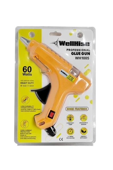 gunkes 60 Watt Sıcak Silikon Tabancası - Resim 2