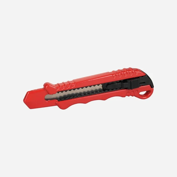 RAK104 Tekno Falçata Maket Bıçağı - Geniş - Metal - Kırmızı ürün görseli 1