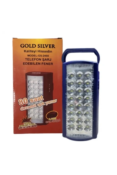 SNA GS-2400 24 Led 80 Saat Akülü Şarjlı Işıldak ürün görseli 1