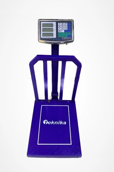 Teknika 300 Kg Baskül Akülü Şarjlı Kantar Tartı ürün görseli 1