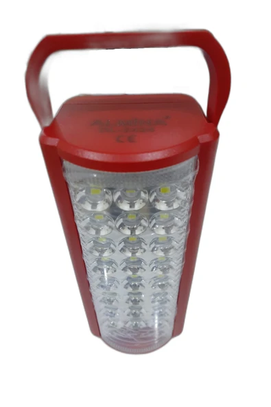 ALMİNA 24 Büyük Ledli Kırmızı 80 Saat Yanan Usb Şarjlı Led Işıldak - Telefon Şarj Edebilen ürün görseli 1