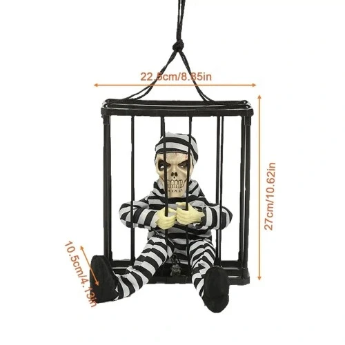 HERŞEYTREND Mahkum Kafa İskeleti - Resim 5