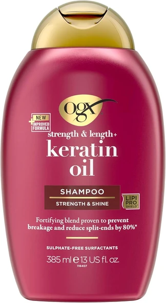OGX Keratin Oil Kırılma Karşıtı Şampuan 385 ml ürün görseli 1