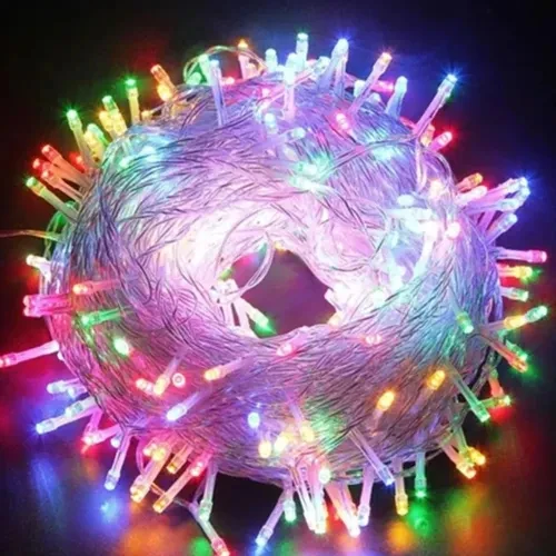 HERŞEYTREND 5m 30 LED Pilli RGB Peri LED ürün görseli 1
