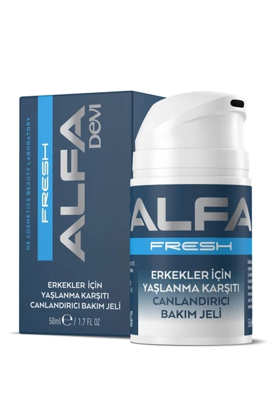 Devi Fresh Men Gel 50ml Nemlendirici Ve Yaşlanma Karşıtı Serum ürün görseli 1