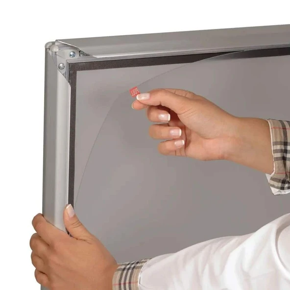 Wind Pro A1 (60x85cm) Gri Kaldırım Panosu - Resim 10