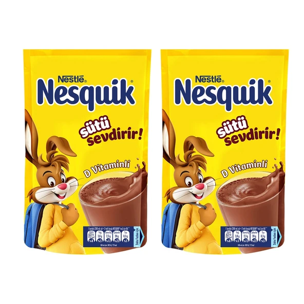 Nesquik Kakaolu Toz İçecek 180 gr x 2 Adet ürün görseli 1