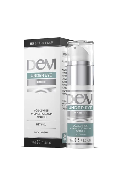 Devi Under Eye Serum 30ml Kırışıklık Azaltıcı / Koyu Halka Giderici Göz Altı Serumu ürün görseli 1
