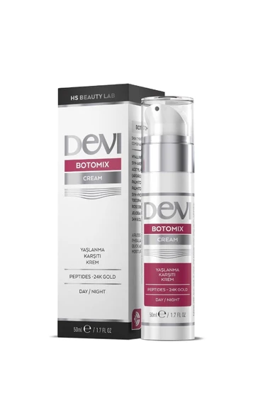 Devi Botomix Cream 50ml Botoks Etkili Nemlendirici, Yaşlanma Karşıtı Ve Dolgunlaştırıcı Krem ürün görseli 1