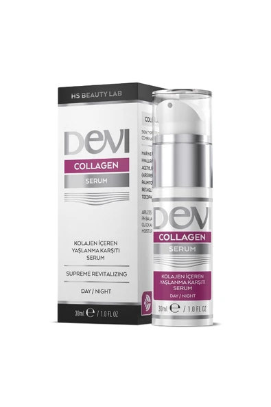 Devi Collagen Serum 30ml Yaşlanma Karşıtı Nemlendirici Kolajen Serumu ürün görseli 1