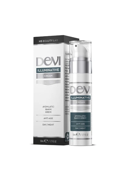 Devi Illuminative Anti Age Cream 50ml Çizgi ve Yaşlanma Karşıtı ve Aydınlatıcı Krem ürün görseli 1