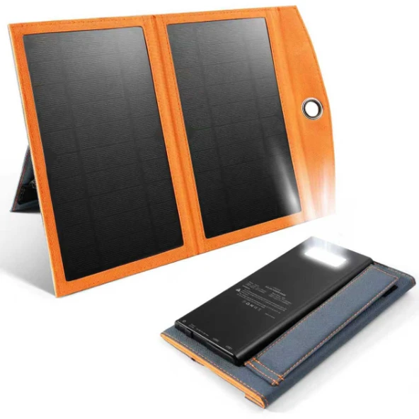 Solar Güneş Enerjili Powerbank 1000 mAh ürün görseli 1