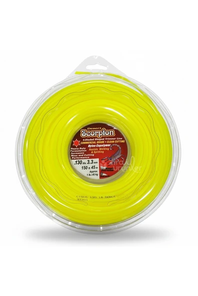 Scorpion Motorlu Tırpan Misinası 3.30mm 45mt Profesyonel Misina USA ürün görseli 1