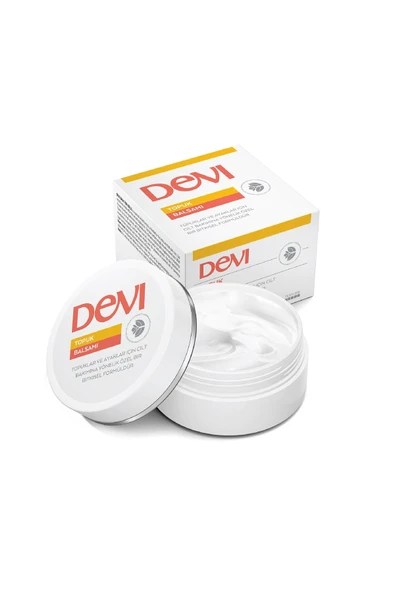 Devi Topuk Balsamı 50ml Kuru Ve Yıpranmış Ayak Topuklar Için Yoğun Bakım Kremi ürün görseli 1