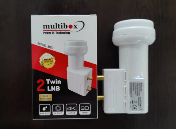 Multibox MB İkili ( Twin ) LNB Gold ürün görseli 1
