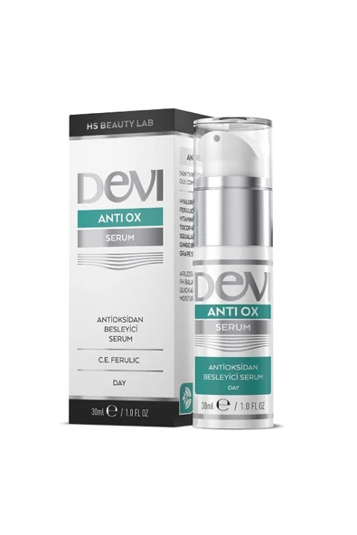 Devi Anti Ox Serum 30ml Yoğun Nemlendirici Ve Renk Tonu Eşitleyici Antioksidan Serum ürün görseli 1