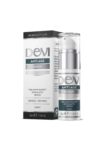 Devi Anti Age Serum 30ml Çizgi Ve Yaşlanma Karşıtı Ve Aydınlatıcı Serum ürün görseli 1