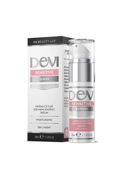 Devi Sensitive Serum 30ml- Nemlendirici, Renk Tonu Eşitleyici Ve Yatıştırıcı Cilt Bakım Serumu ürün görseli 1