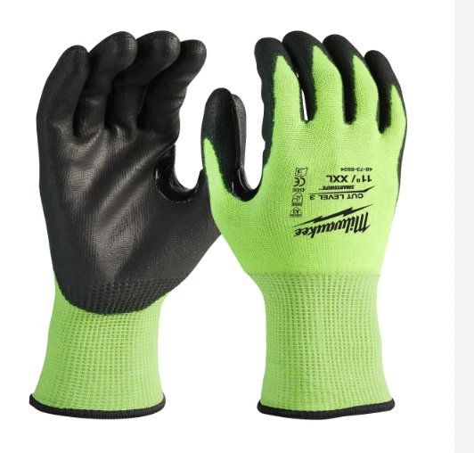 Milwaukee 3.Derece Kesik Korumalı Nitril Eldiven 11/XXL PK(12) 4932479023 ürün görseli 1