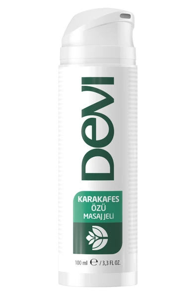 Devi Karakafes Özü Masaj Jeli 100ml Semptom Azaltma - Resim 2