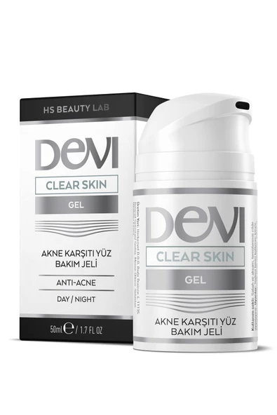 Devi Clear Skin Gel 50ml Yenileyici,renk Tonu Eşitleyici , Akne Karşıtı Serum ürün görseli 1