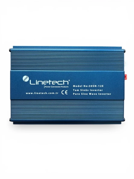 Linetech Tam Sinüs İnvertör 12V 300W Pure Sine Wave Inverter (30SN-12E) ürün görseli 1