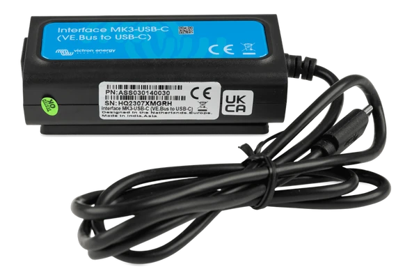 Victron Arayüz MK3-USB-C Interface (VE.Bus to USB-C) (ASS030140030) ürün görseli 1