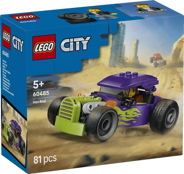 LEGO City 60485 Hot Rod ürün görseli 1