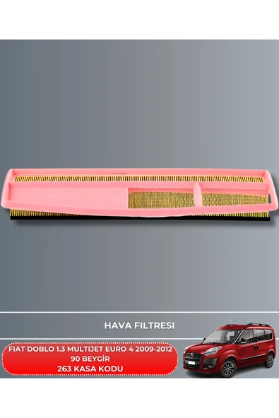 ELF 5W30 5LT FİAT DOBLO 1.3 MULTIJET EURO 4 2009-2010-2011-2012 75 BEYGİR HAVA YAĞ POLEN FİLTRE BAKIM SETİ ürün görseli 1