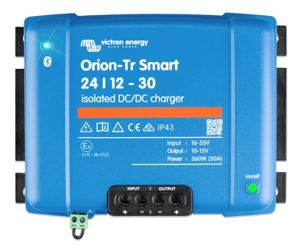 Victron DC-DC Akü Şarj Cihazı İzole Akıllı Orion-Tr Smart Isolated 24/12 30A Battery Charger (ORI241236120) ürün görseli 1