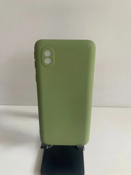 SAMSUNG A01 CORE YEŞİL SLİKON KILIF ürün görseli 1