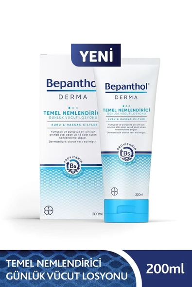 BEPANTHOL DERMA TEMEL NEMLENDİRCİ LOSYON 200 ML ürün görseli 1