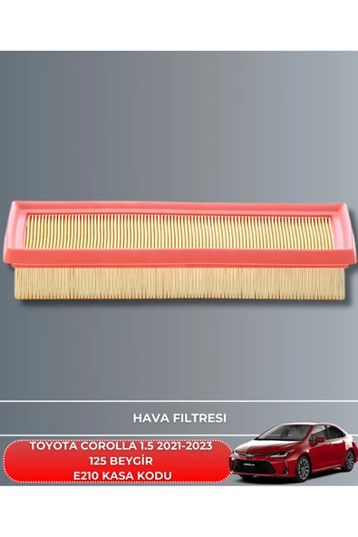 ELF 5W30 5LT  TOYOTA COROLLA 1.5 2021-2022-2023 125 BEYGİR HAVA YAĞ POLEN FİLTRE BAKIM SETİ ürün görseli 1