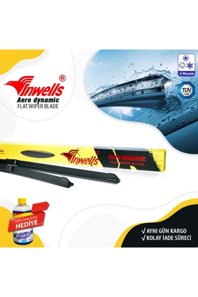 Inwells Ford Focus 2 Inwells Muz Silecek Takımı (2004-2011) 018058 ürün görseli 1