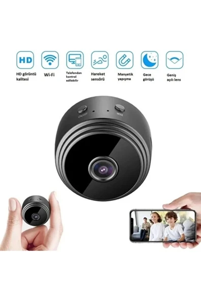 PONNA Mini HD Wi-Fi Güvenlik Kamerası ürün görseli 1
