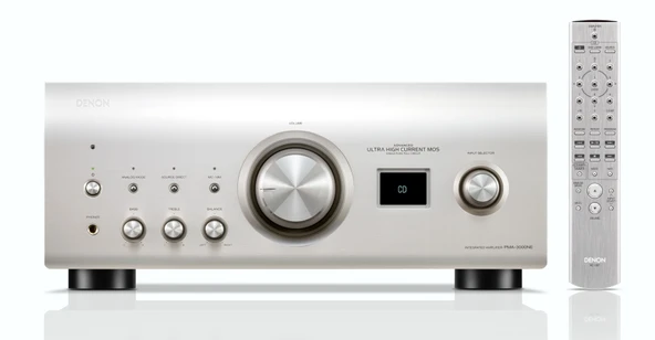 Denon PMA-3000NE Stereo Entegre Amplifikatör Silver Renk ürün görseli 1
