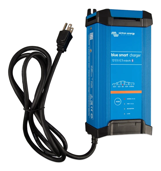 Victron Akü Şarj Cihazı Blue Smart IP22 12V 15A Battery Charger (3 çıkış) (BPC121544002) ürün görseli 1