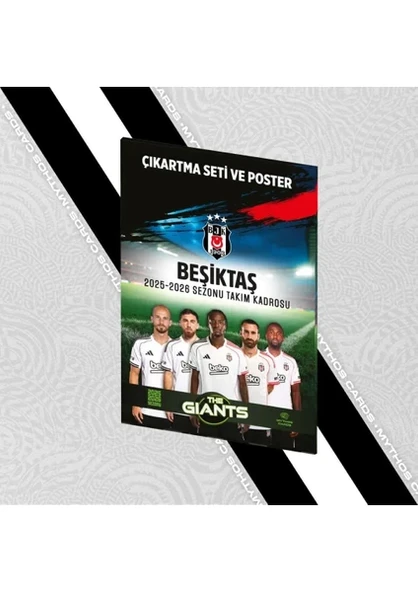 Beşiktaş The Giants 2025/26 Sezonu Dev Poster ve Çıkartma Seti ürün görseli 1
