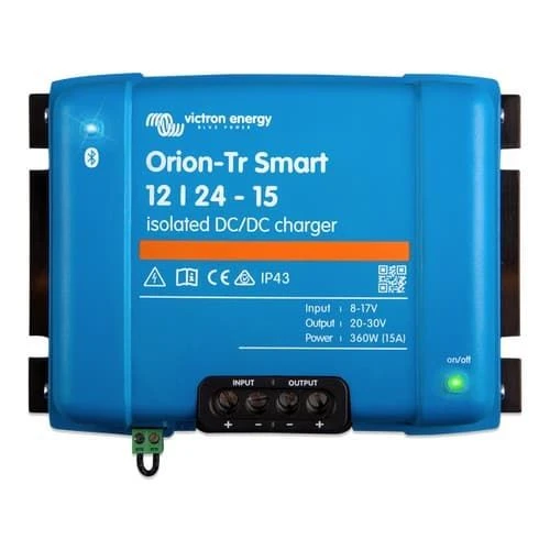 Victron DC-DC Akü Şarj Cihazı İzole Akıllı Orion-Tr Smart Isolated 12/24 15A Battery Charger (ORI122436120) ürün görseli 1