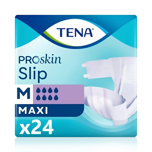 Tena Proskin Slip Maxi Belbantlı Hasta Bezi M-Medium Beden 24 Adet ürün görseli 1